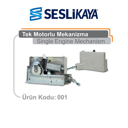 Minibüs Otomatik Kapı Motoru - Tek Motorlu Mekanizma