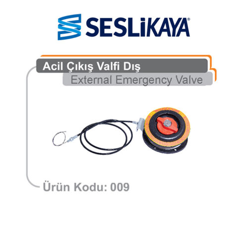 Minibüs Otomatik Kapı Acil Çıkış Valfi Dış