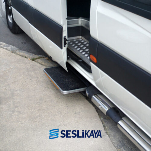Minibüs Elektrikli Otomatik Kayar Basamak Uygulaması ve Montajı
